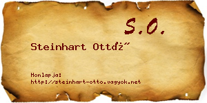 Steinhart Ottó névjegykártya
